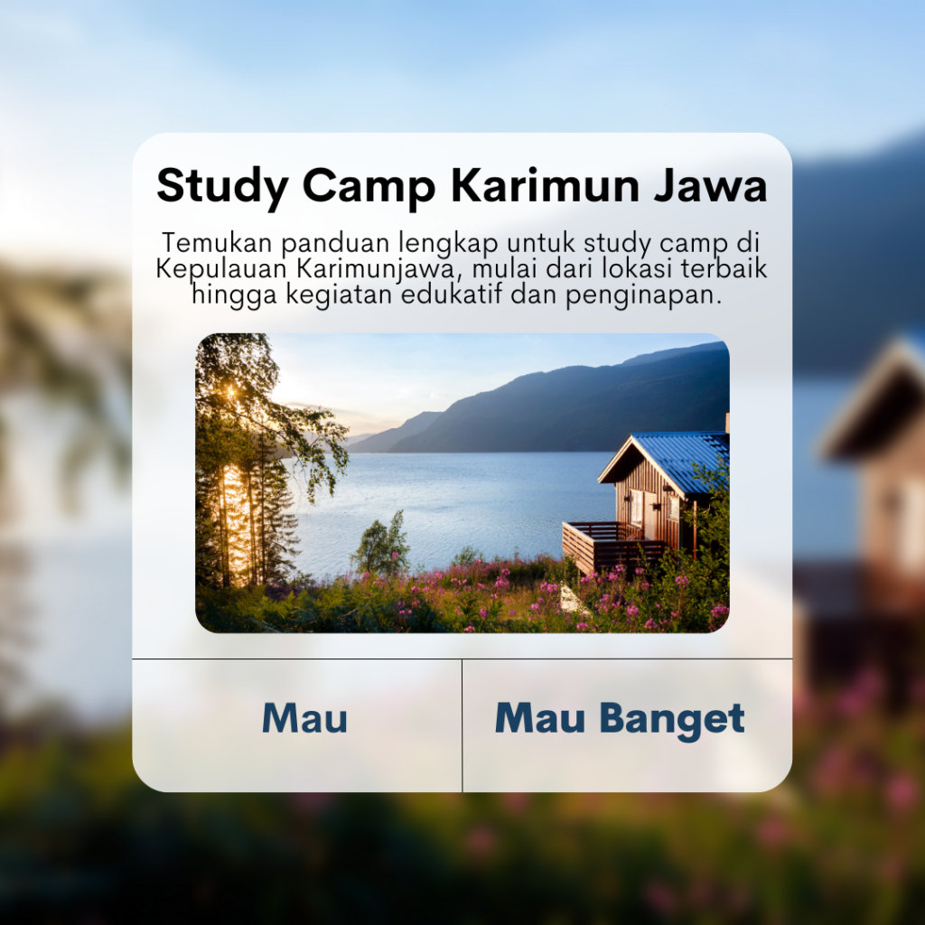 Study Camp Karimun Jawa